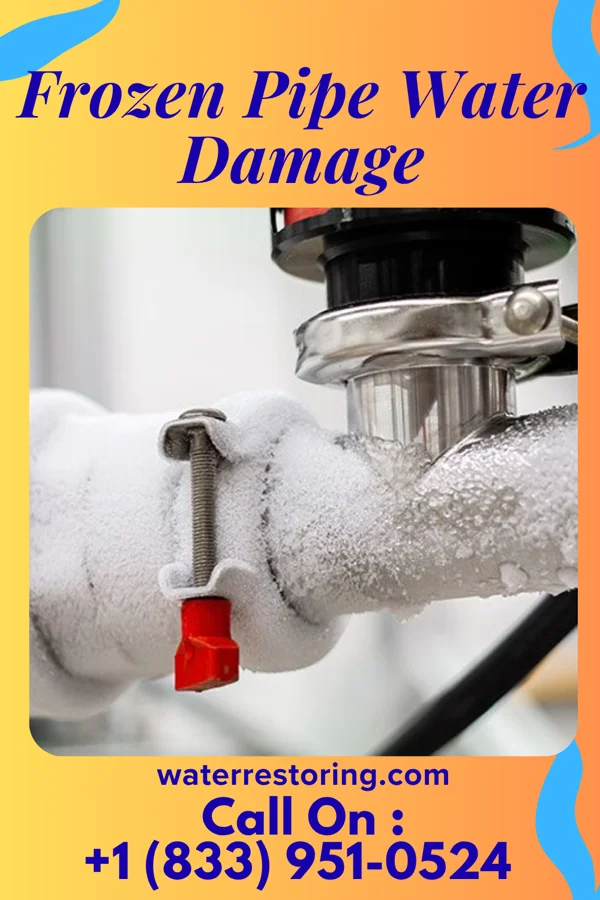 Frozen Pipe Water Damage in Dover, IL